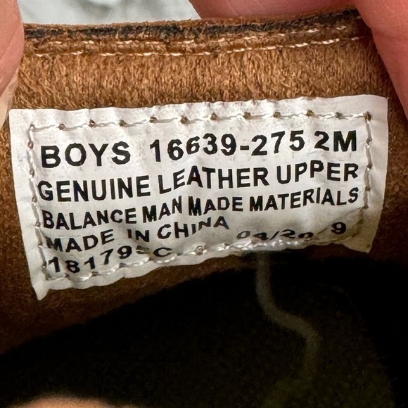 Florsheim Great Lakes Jr. Boys‎ Moc Toe Slip-on Sneakers- Sz 2M - Picture 6 of 8